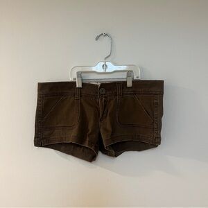 Hollister - short shorts🐻🩳 (brown short shorts, size 1 shorts)